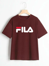 Fashion Holic | Fila Printed T Shirt | Women Tops & Shirts | All Sizes | New