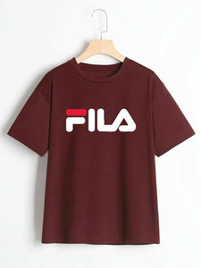 Fila Printed T Shirt (ALL SIZES) | Half Sleeves T-Shirt | New