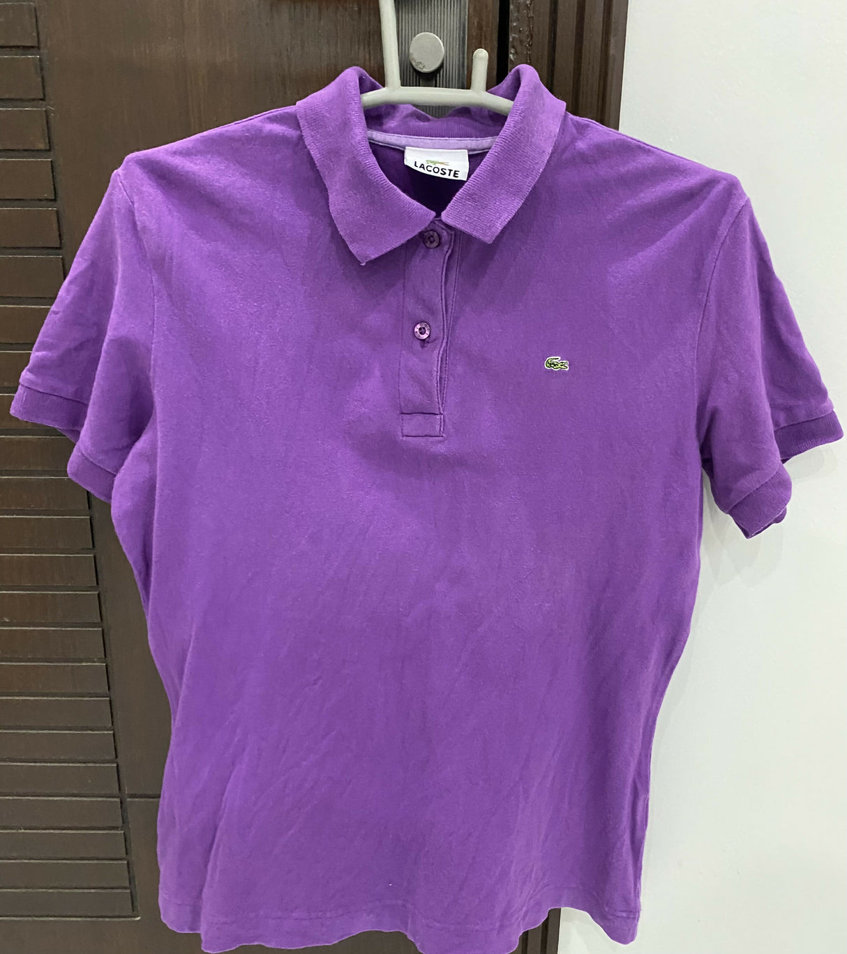 Lacoste Polo | Women Tops & Shirts | Small | Purple | Preloved