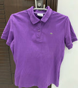 Lacoste Polo | Women Tops & Shirts | Small | Purple | Preloved
