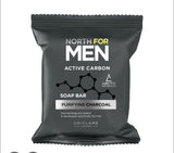 Oriflame | North For Men Active Carbon Soap Bar | Men Beauty | Face | Brand New