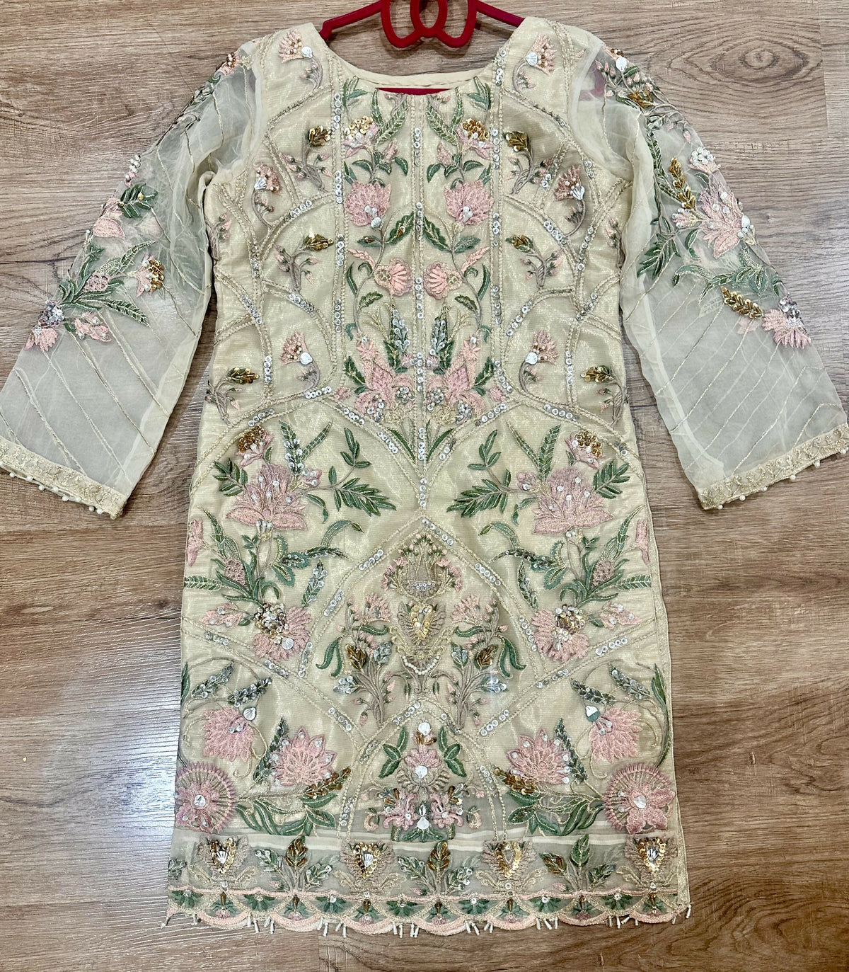 Elaf | Women Branded Formals | Off White | Small | Worn once