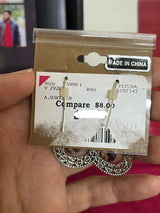 Kool Konnection (USA) | Silver Light Weight Earrings | Women Jewelry | New