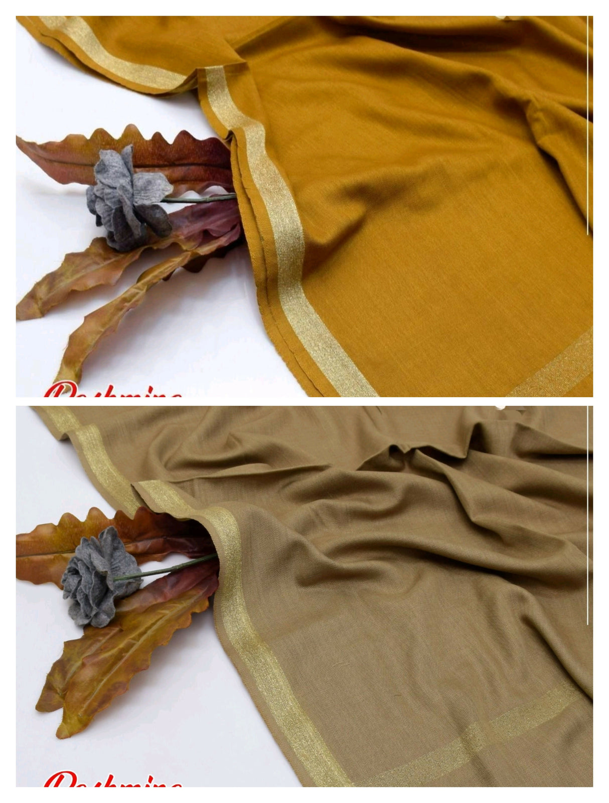 Pack of 2 shawls | Pashmina Wool shawl | Women Accessories | Brand New