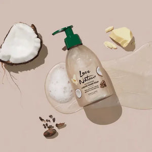 Oriflame | Love Nature Nourishing Liquid Hand Soap With Organic Cacao Butter & Coconut Oil | Women Beauty Skincare | Brand New