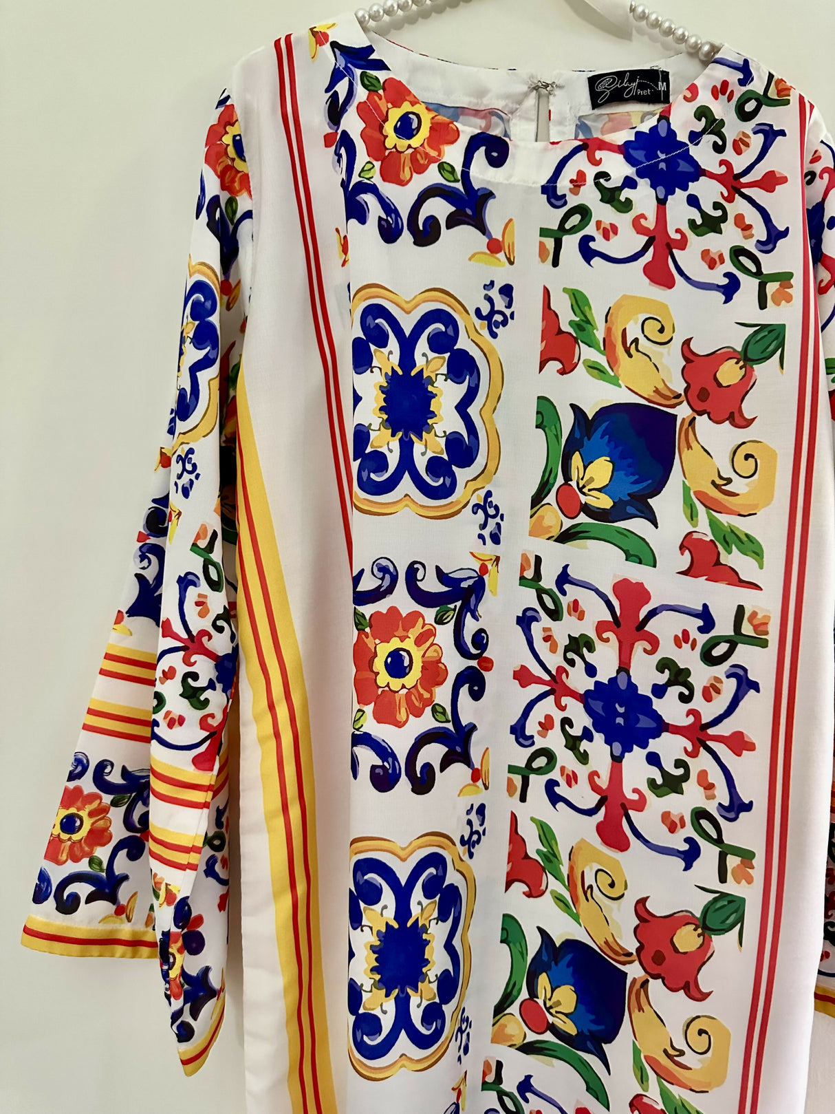 Silaye Pret | Women Branded Kurta | Medium | White | New