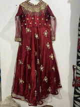 Beautiful Long Frock | Women Frocks & Maxis | Medium | New
