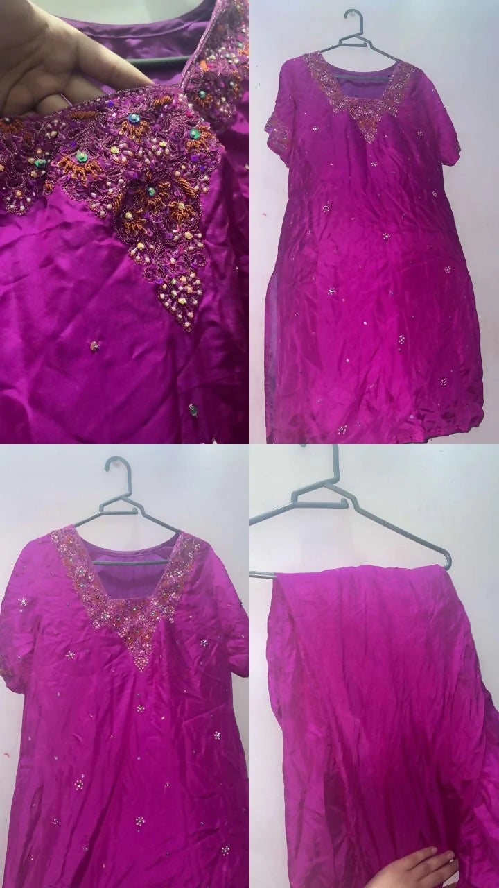 2 Piece Dress | Women Locally Made Kurta | Small | Preloved