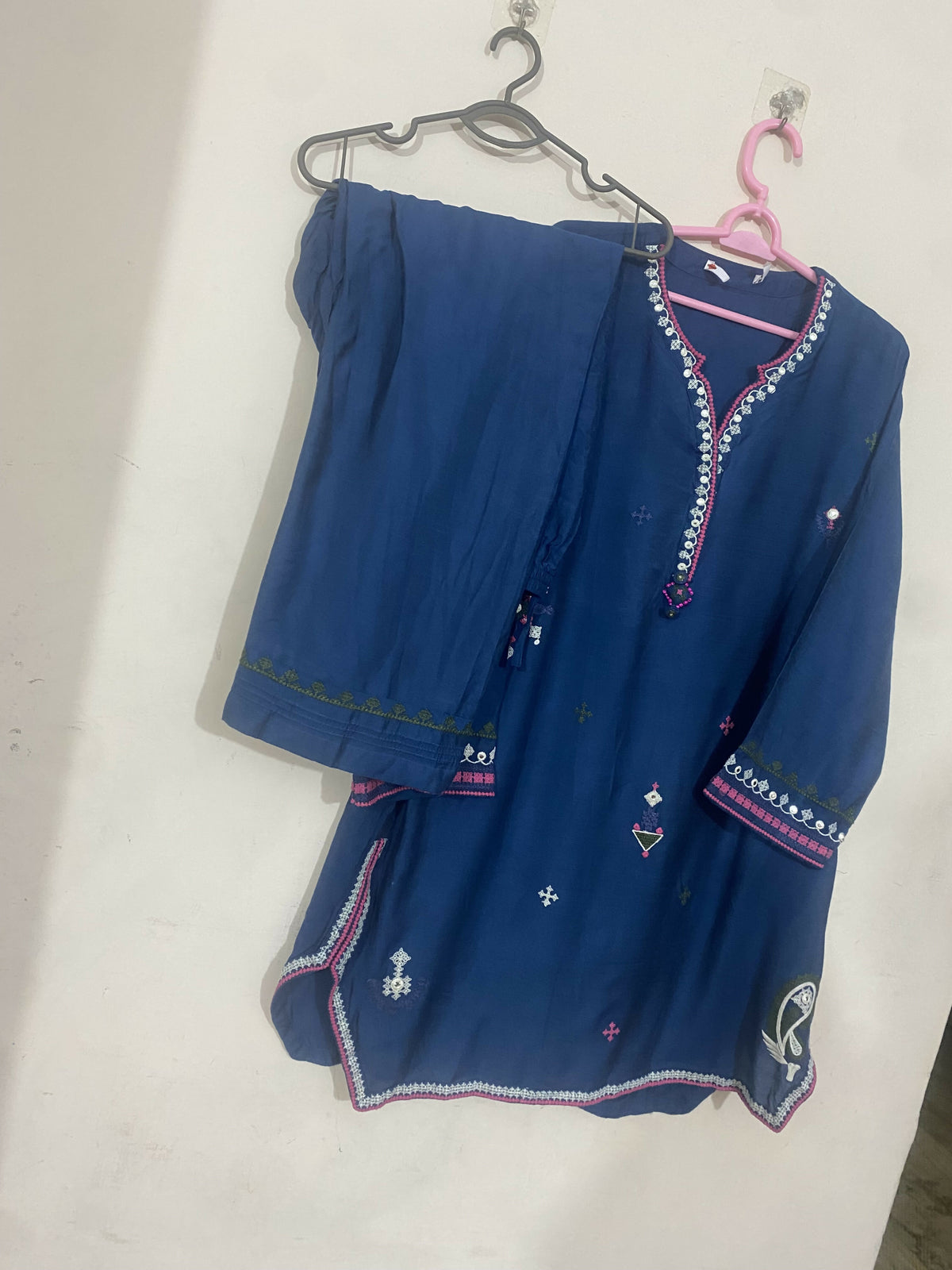 Khaadi | Women Branded Kurta | Blue | Large | Worn Once