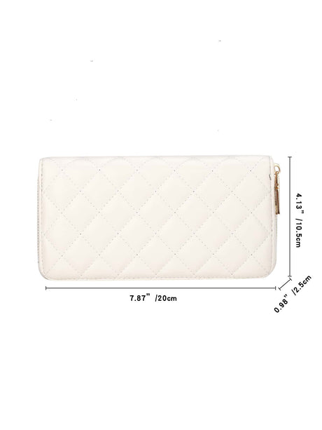 Buy SHEIN Quilted Pattern Long Wallet Slim Portable in Pakistan