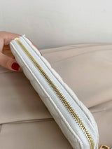 Buy SHEIN Quilted Pattern Long Wallet Slim Portable in Pakistan