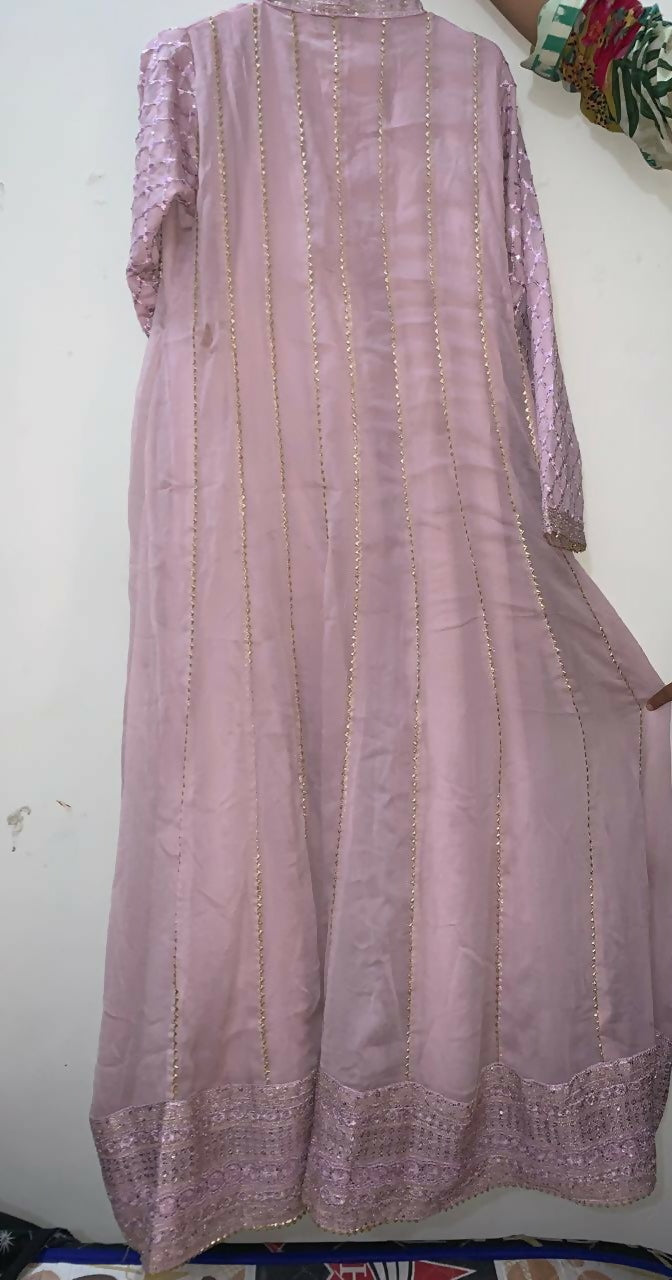 Embroidered Long Frock | Women Frocks & Maxis | Medium | Worn Once