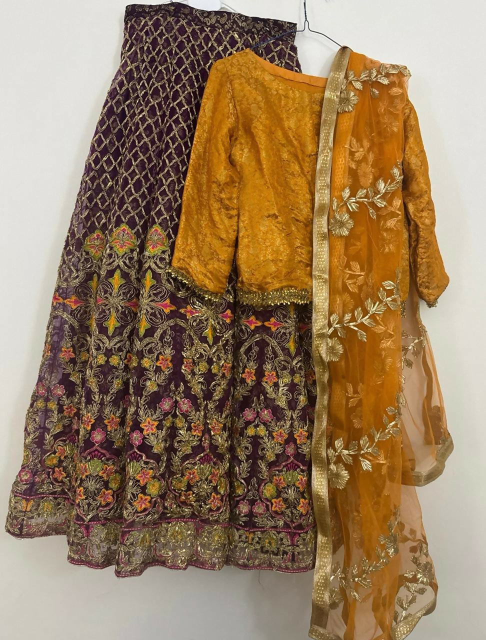 Magenta Formal Lehnga | Women Locally Made Formals | Small | Worn Once