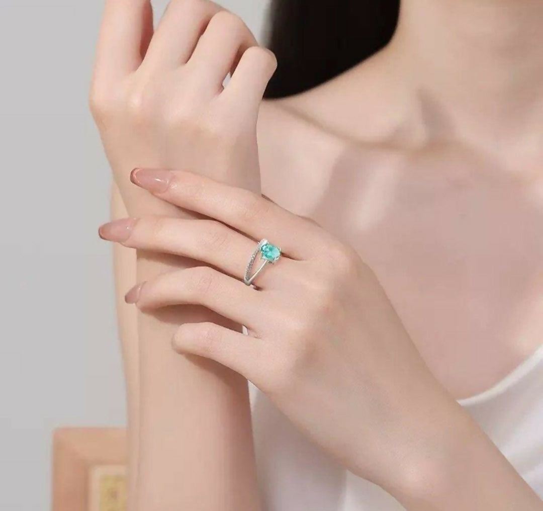 Oval Round Ring Adjustable-00752 | Women Jewelry | Rings | Brand New