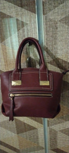 Maroon Hand Bag with adjustable strap | Women Bags | New