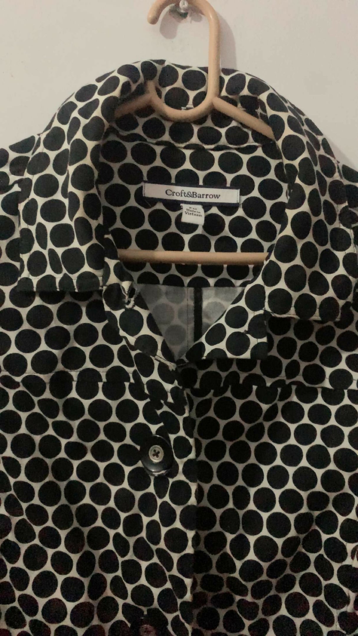 Winter Black & White Coat | Women Sweaters & Jackets | Medium | Preloved