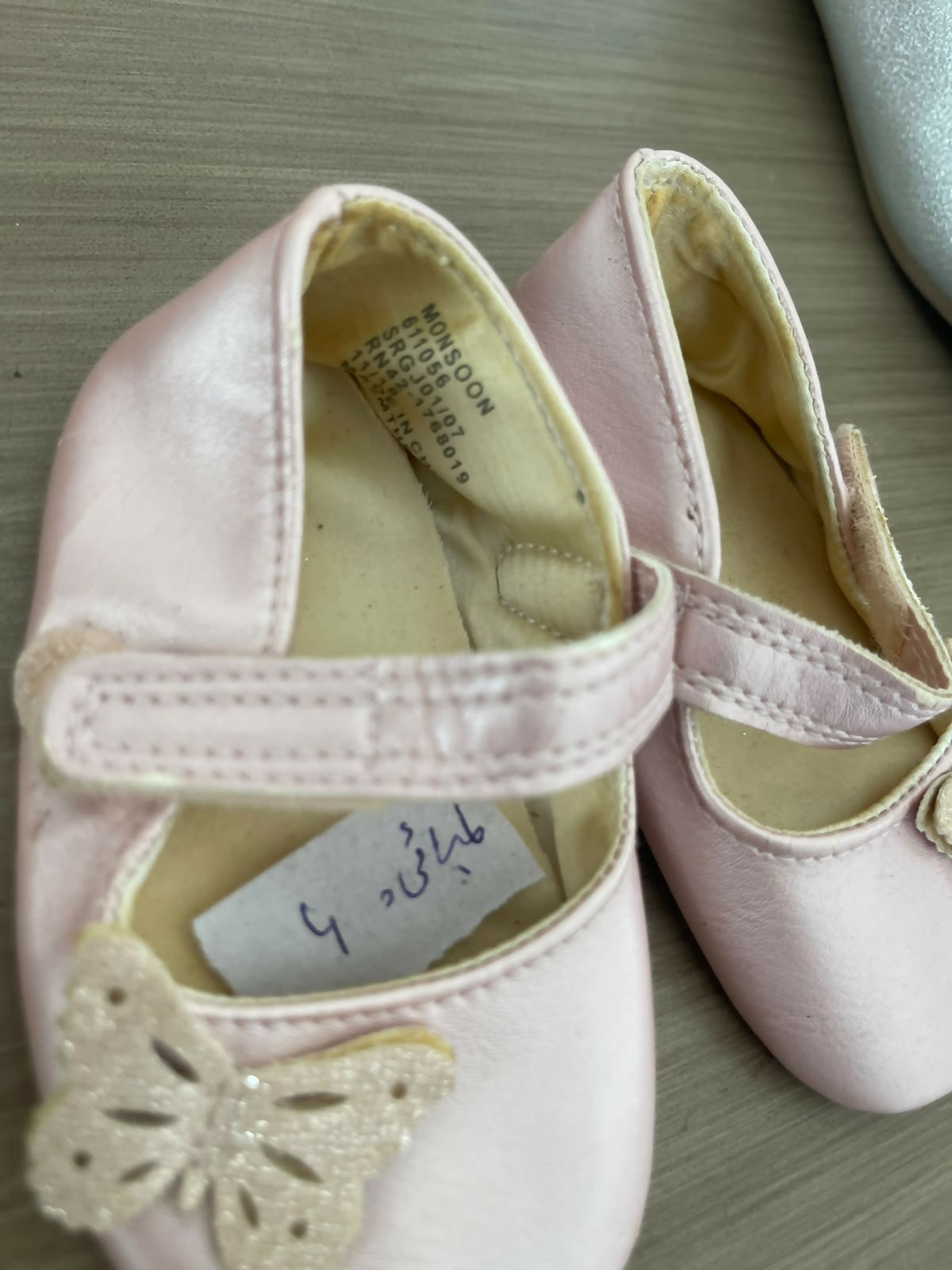 Monsoon | Kids | Girls Shoes | 0 to 6 Mnths | Pink | Preloved