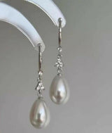 Pearl Drop Earrings-00686 | Women Jewelry | Earrings | Brand New