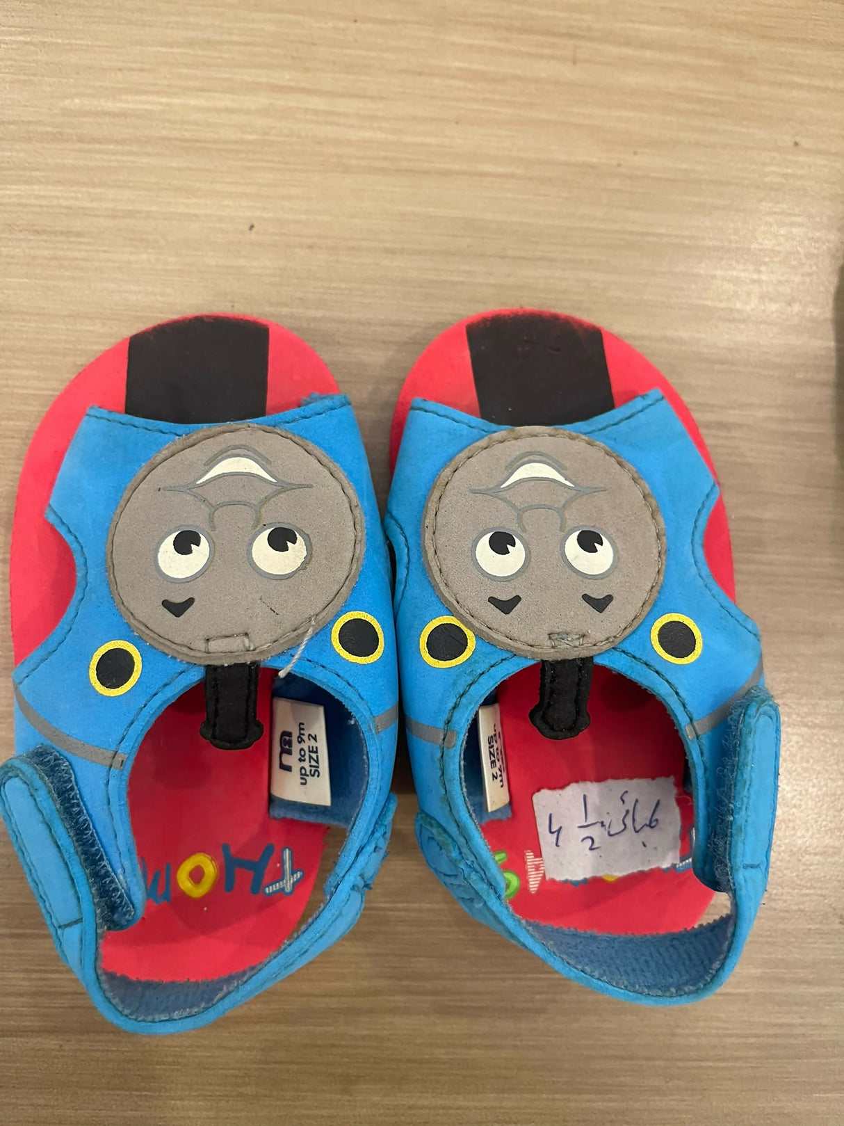 Mothercare | Kids | Baby Shoes | 0 to 6 Mnths | Red & Blue | Preloved