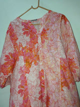 Zellbury | Women Frocks & Maxis | Orange & White | Large | Preloved