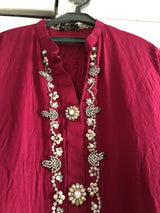 Agha Noor | Women Branded Kurta | Medium | Preloved