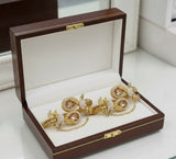 Tear/Pearl Peacock Bangles Set-00212 | Women Jewelry | Bangles/Bracelets | Brand New