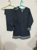 Sapphire 2 Pcs | Women Branded Kurta | Small | Preloved