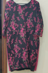 Bonanza Satrangi | Women Branded Kurta | Medium | Preloved