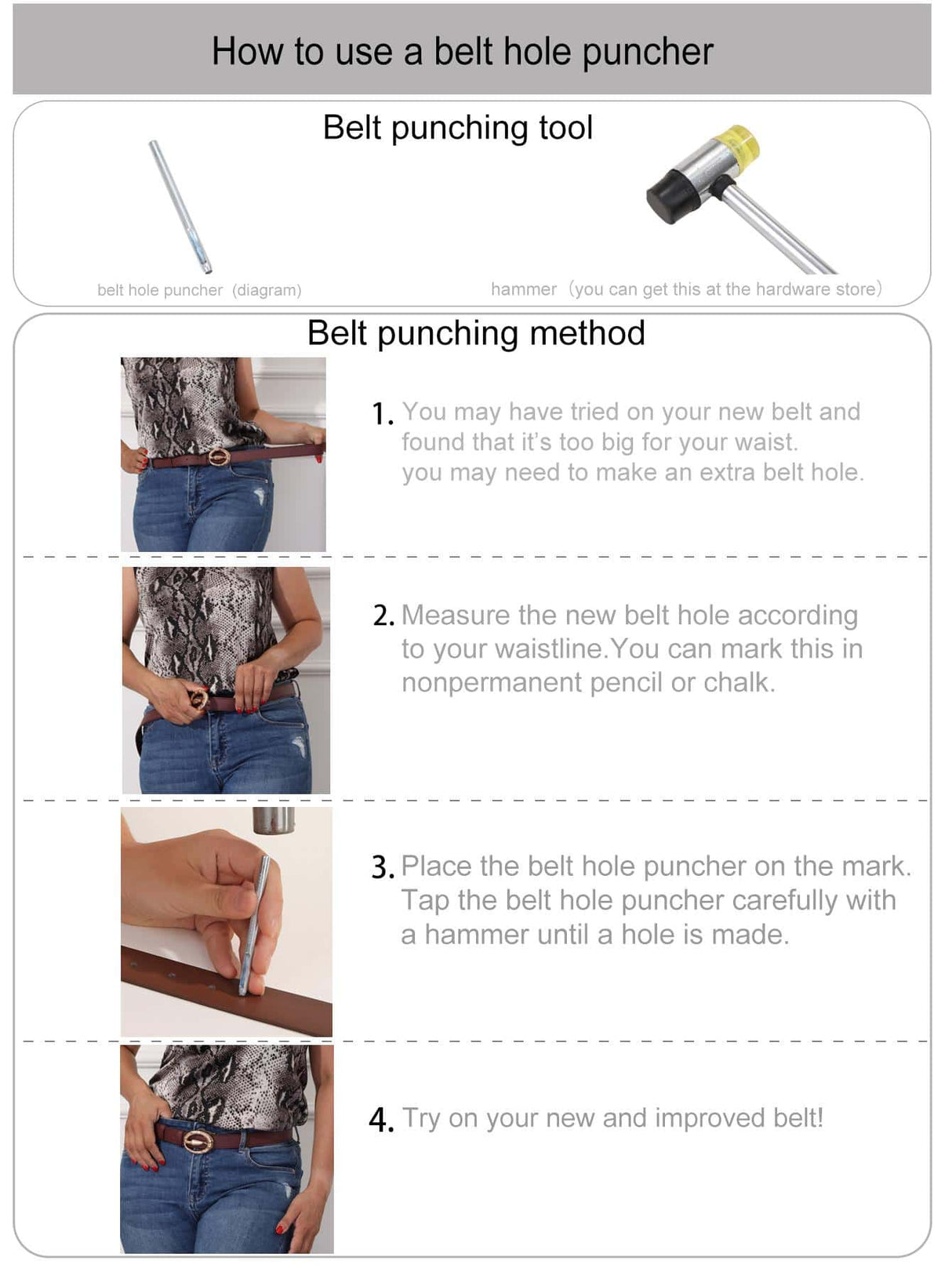Buy SHEIN Rhinestone Decor Belt in Pakistan