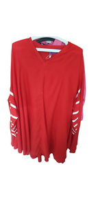 Stylish Red Poncho | Women Tops & Shirts | Small | New