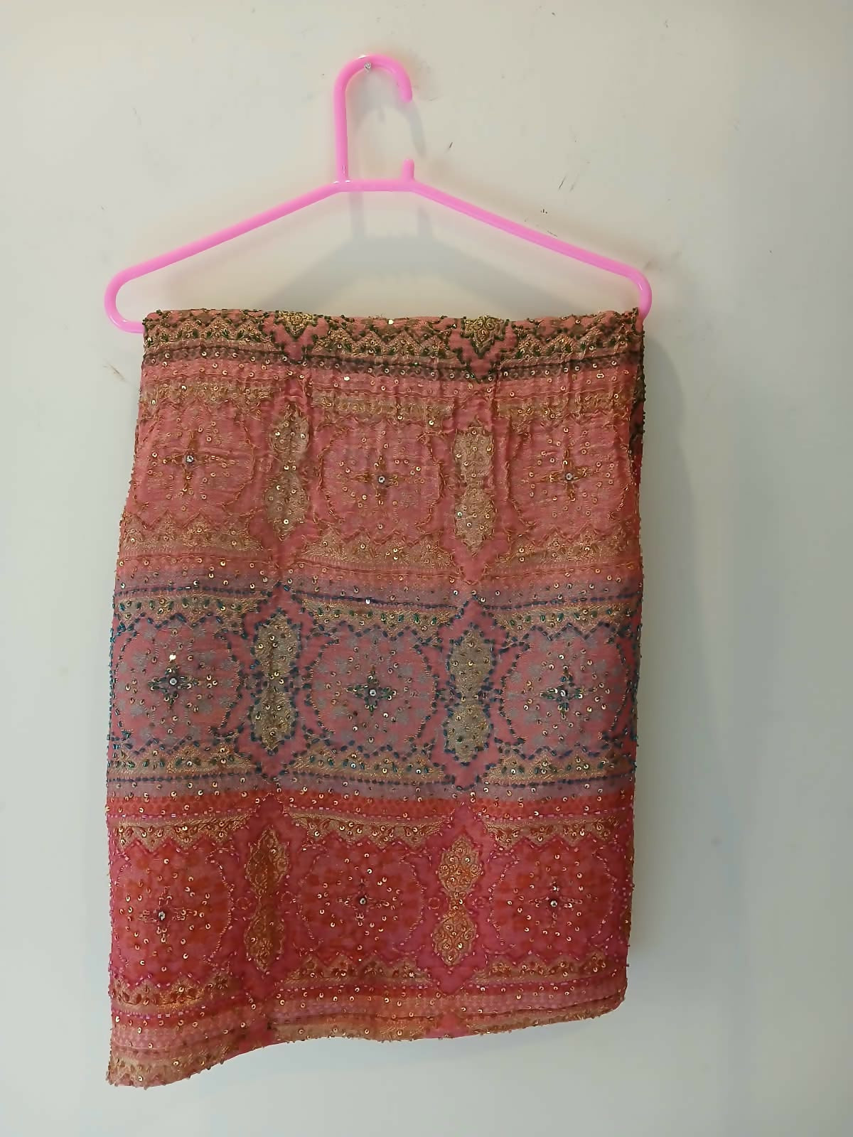 Beautiful Banarsi Embroidered Shawl | Women Accessories | Duppatas & Shawls | Large | Worn Once