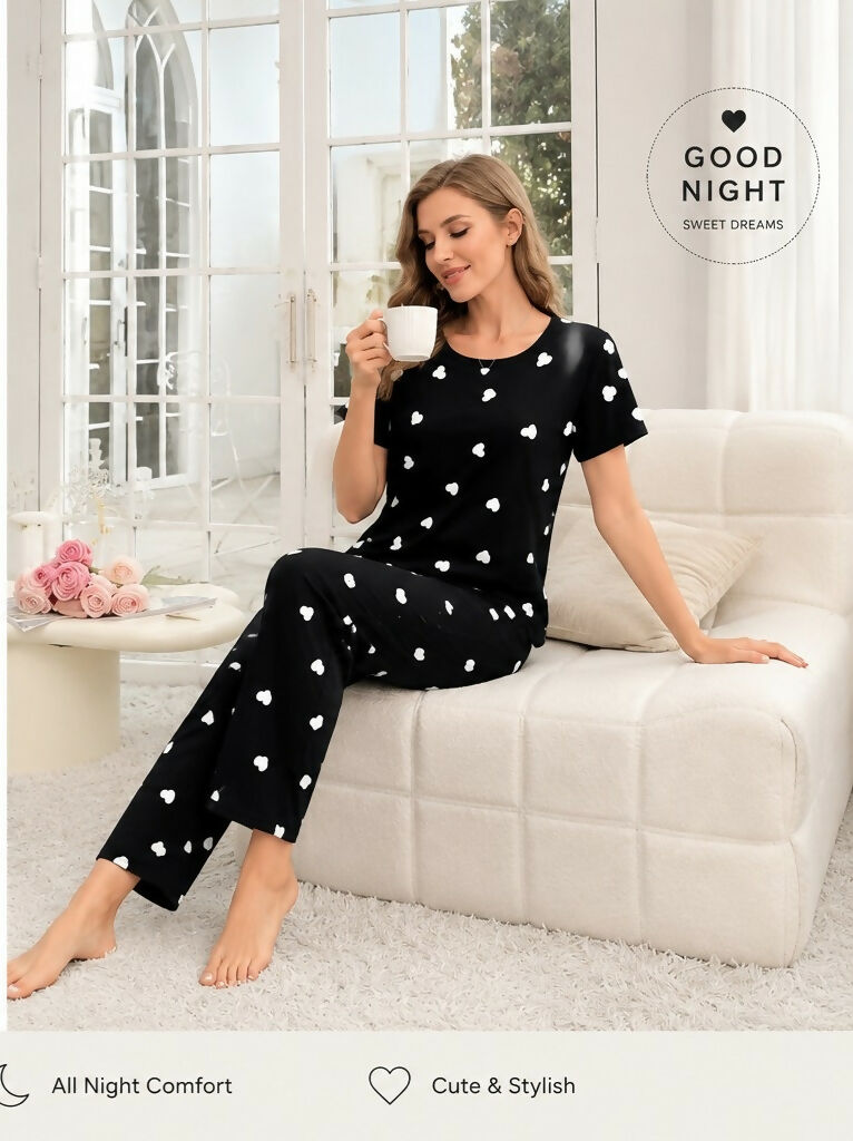Night Suit PJ Sets | Women Loungewear & Sleepwear | Sizes: All | Brand New