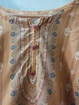 Asim Jofa | Women Branded Kurta | Large | Orange | Preloved