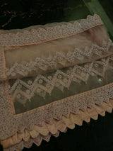 Beautiful Net Embroidered Dupatta | Women Accessories | Duppatas & Shawls | Large | Worn Once