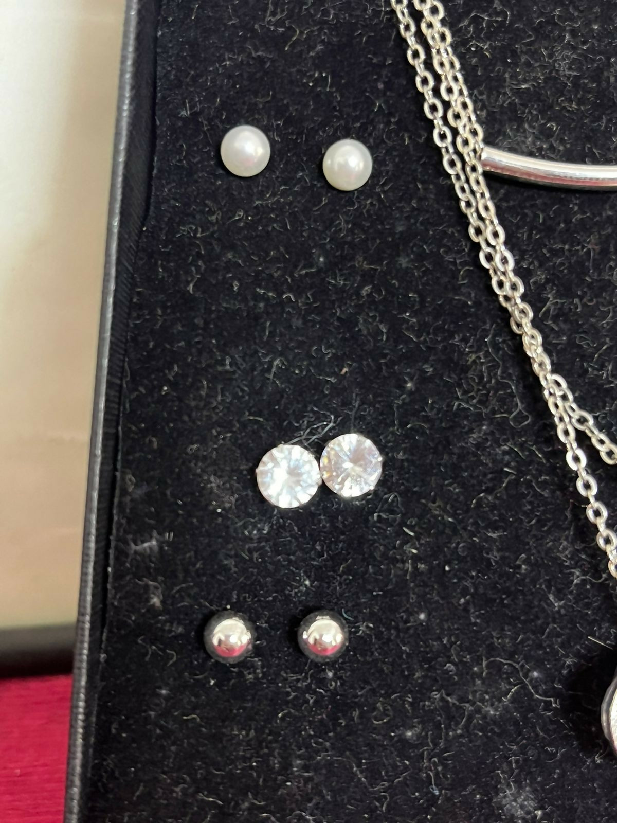 STYLO | Silver Pendants with Silver EarTops | Women Jewelry | New