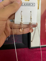 CLASSICS (UK Imported) | Necklace Set with pearls Earrings | Women Jewelry | New