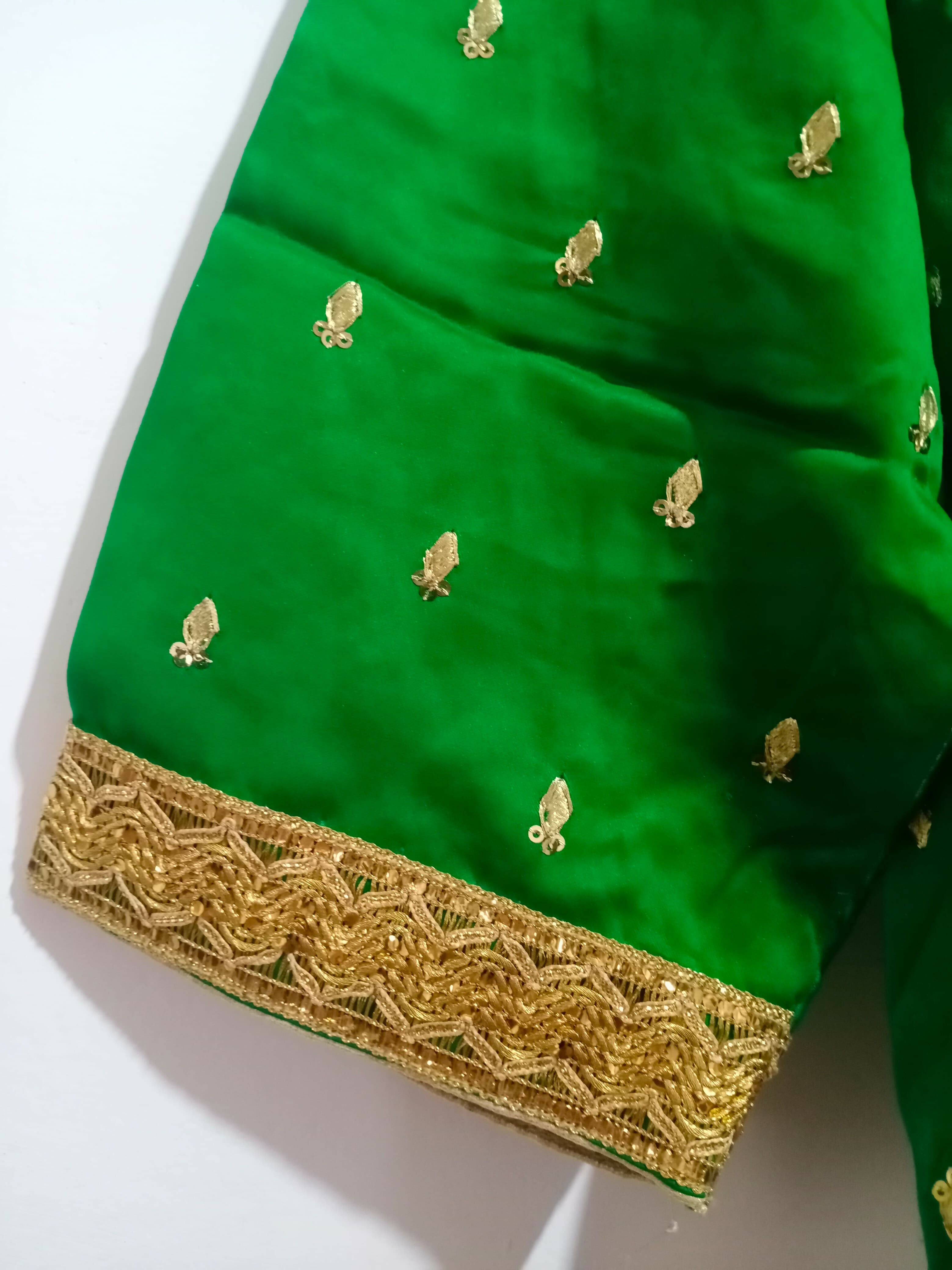 Green Lehanga choli | Women Locally Made Formals | X Large | Preloved