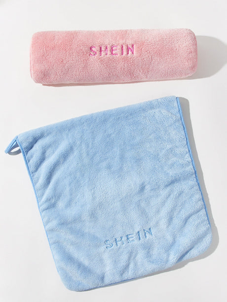 Buy SHEIN 1pc Random Color Flannel Face Towel in Pakistan