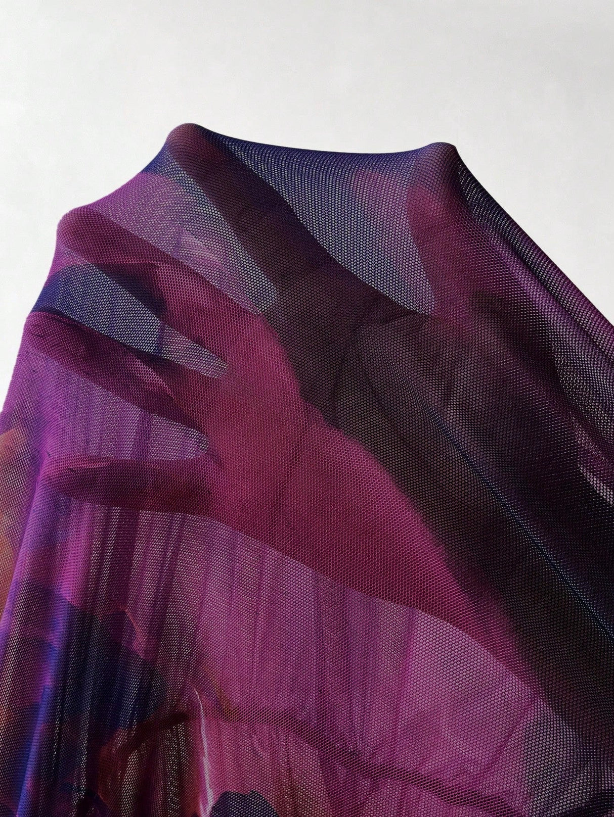 Buy SHEIN BAE Tie Dye Draped Collar Split Thigh Cami Dress in Pakistan