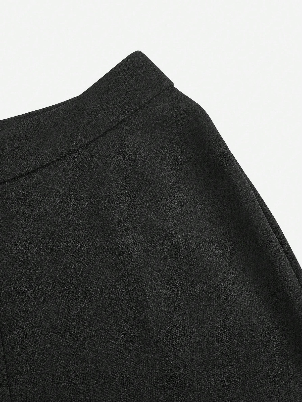 Buy SHEIN BIZwear Contrast Trim Split Hem Flare Leg Pants in Pakistan