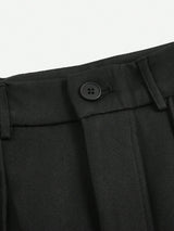 Buy SHEIN BIZwear Solid Tailored Pants Workwear in Pakistan