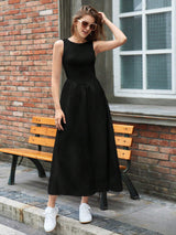 Buy SHEIN BIZwear Women's Sleeveless Waist Cinched Dress in Pakistan
