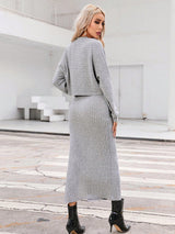 Buy SHEIN Essnce Drop Shoulder Tee & Split Thigh Dress in Pakistan