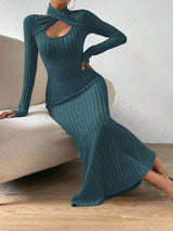 Buy SHEIN Essnce Hollow Out Front Halter Neck Bodycon Dress in Pakistan