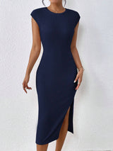 Buy SHEIN Frenchy Summer Leisure Side Split Slim Bodycon Dress in Pakistan