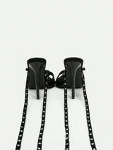 Buy SHEIN ICON Studded Strappy Stiletto High Heel Sandals With Open Toe in Pakistan
