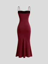 Buy SHEIN MOD Solid Ruched Cami Dress in Pakistan