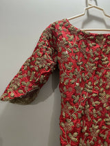 Embroidered Shirt | Kids | Girls Shalwar Kameez | Size: 6 to 7 Years | Worn Once
