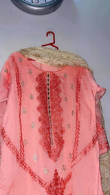 Pink Suit | Women Locally Made Kurta | Large | Worn Once