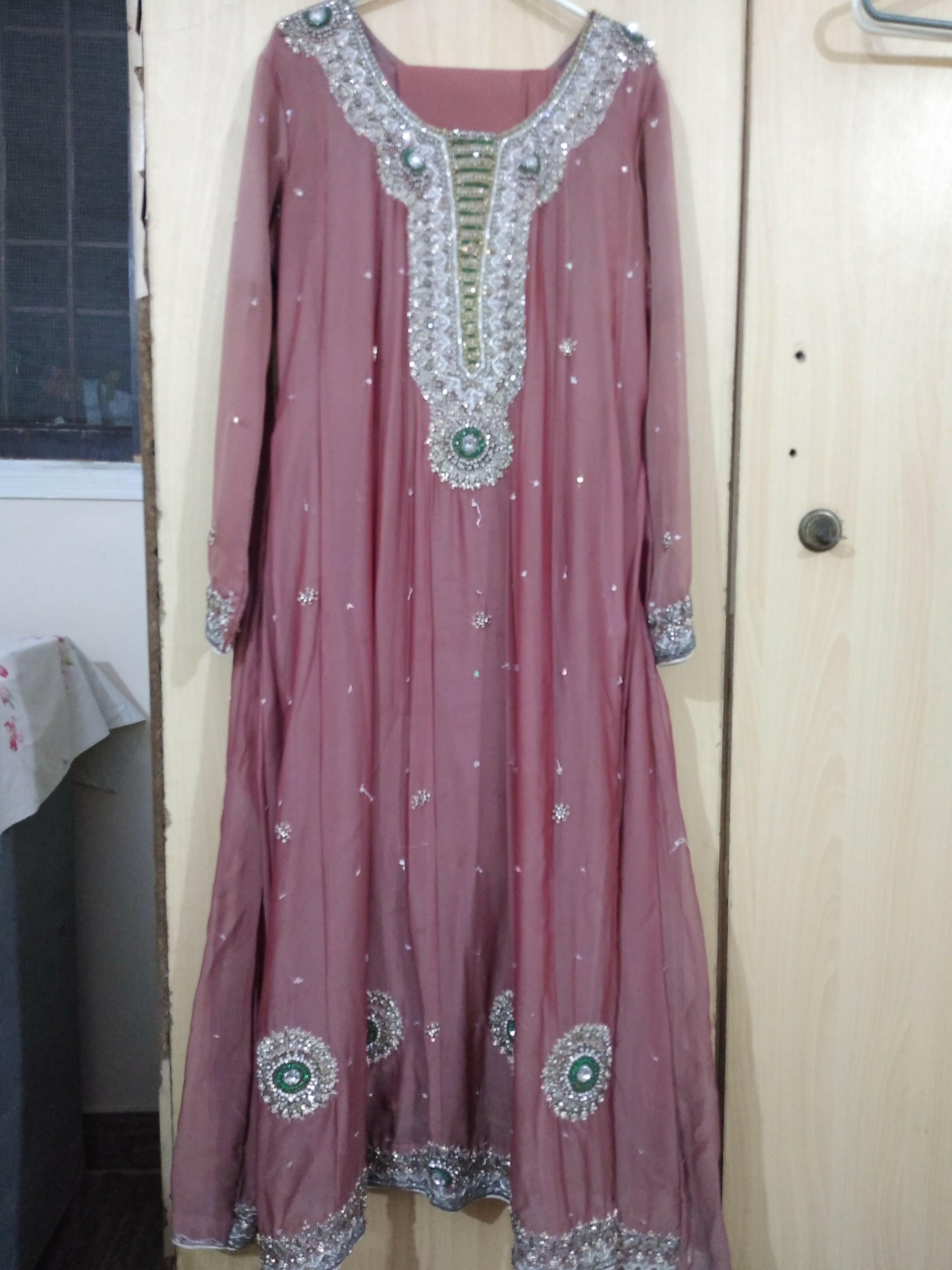 Embroidered Frok Suit | Women Locally Made Formals | Medium | New